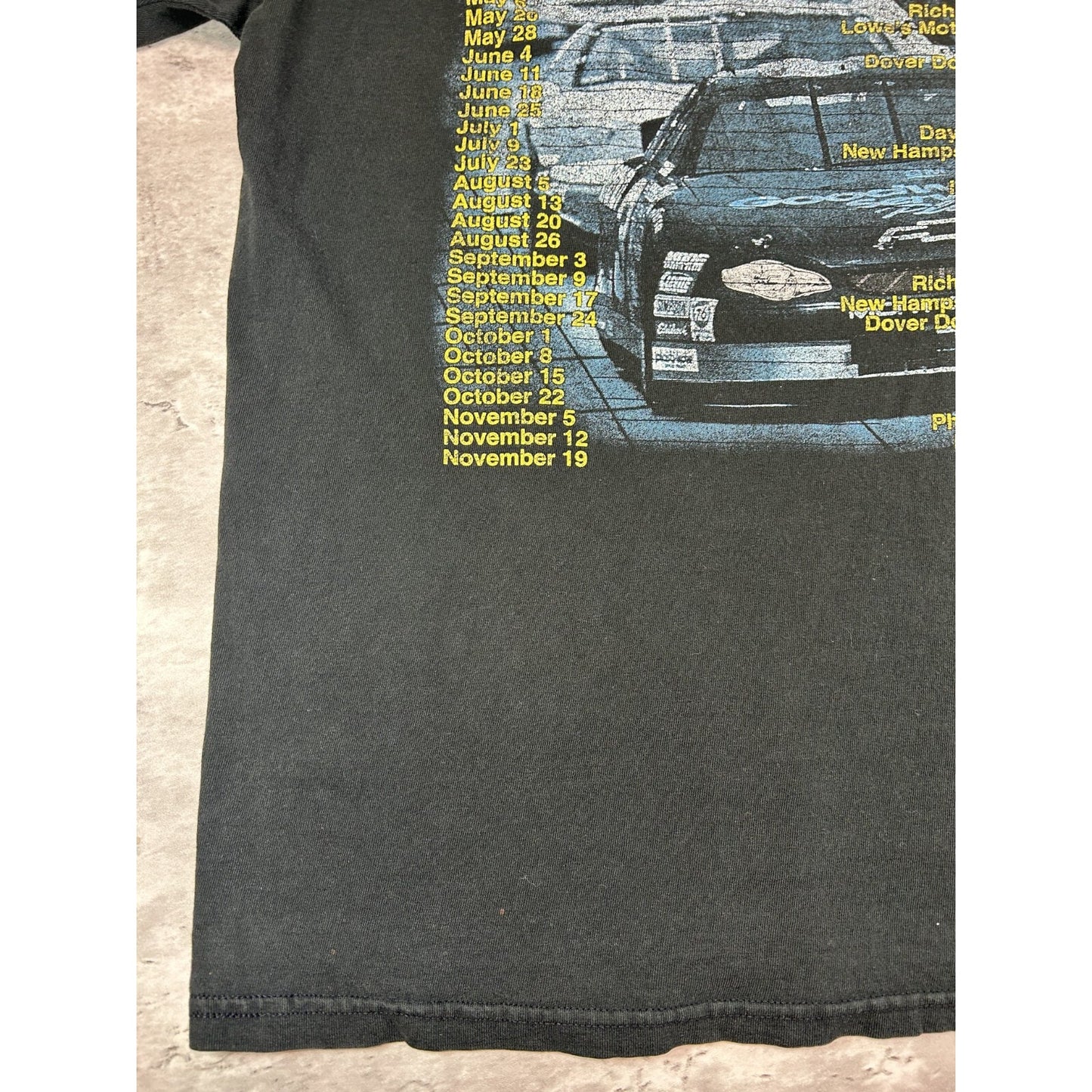Vintage 2000 Dale Earnhardt #3 Winston Cup Nascar Racing T-Shirt Size Large