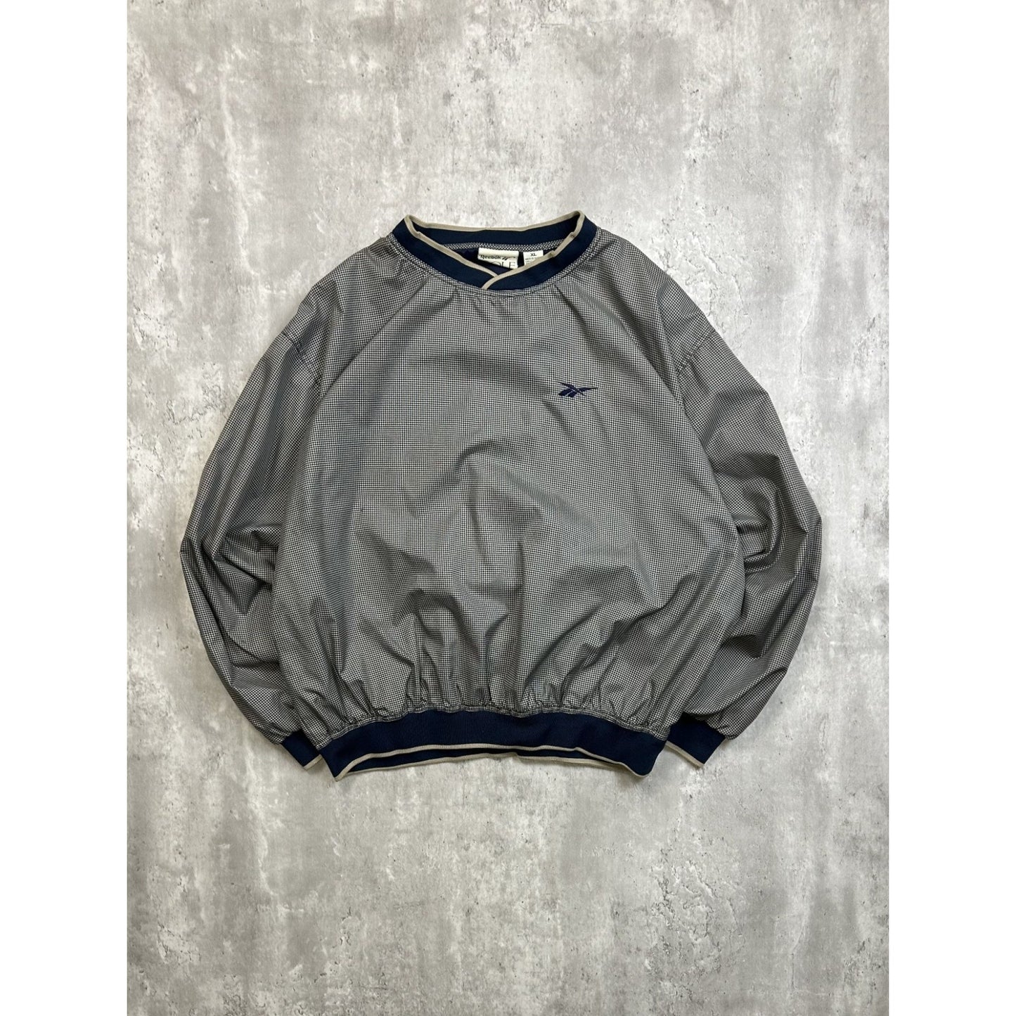 Vintage Reebok Golf Embroidered Logo Pullover Windbreaker Jacket Size XL