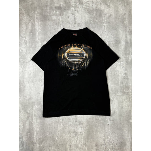 Harley Davidson Motorcycles Screaming Eagle Engine Graphic T-Shirt Size Large