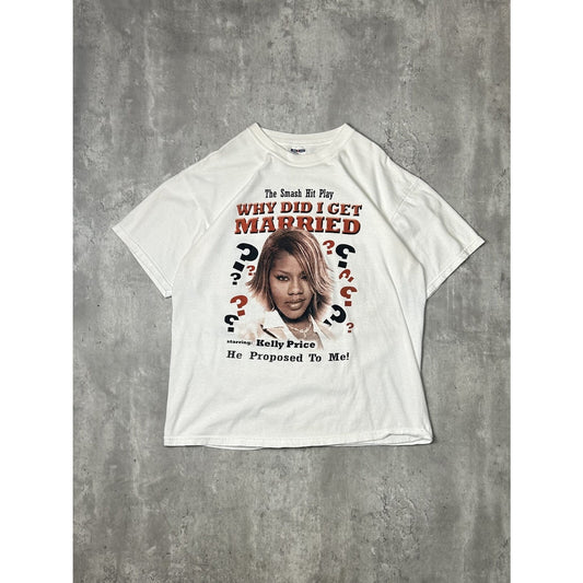 Vintage Tyler Perrys Why Did I Get Married Kelly Price Movie T-Shirt Size XL