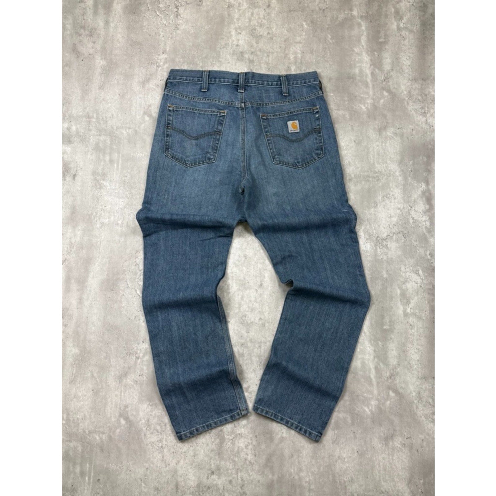 Vintage Carhartt Straight Traditional Fit Dark Wash Denim Pants Size 34