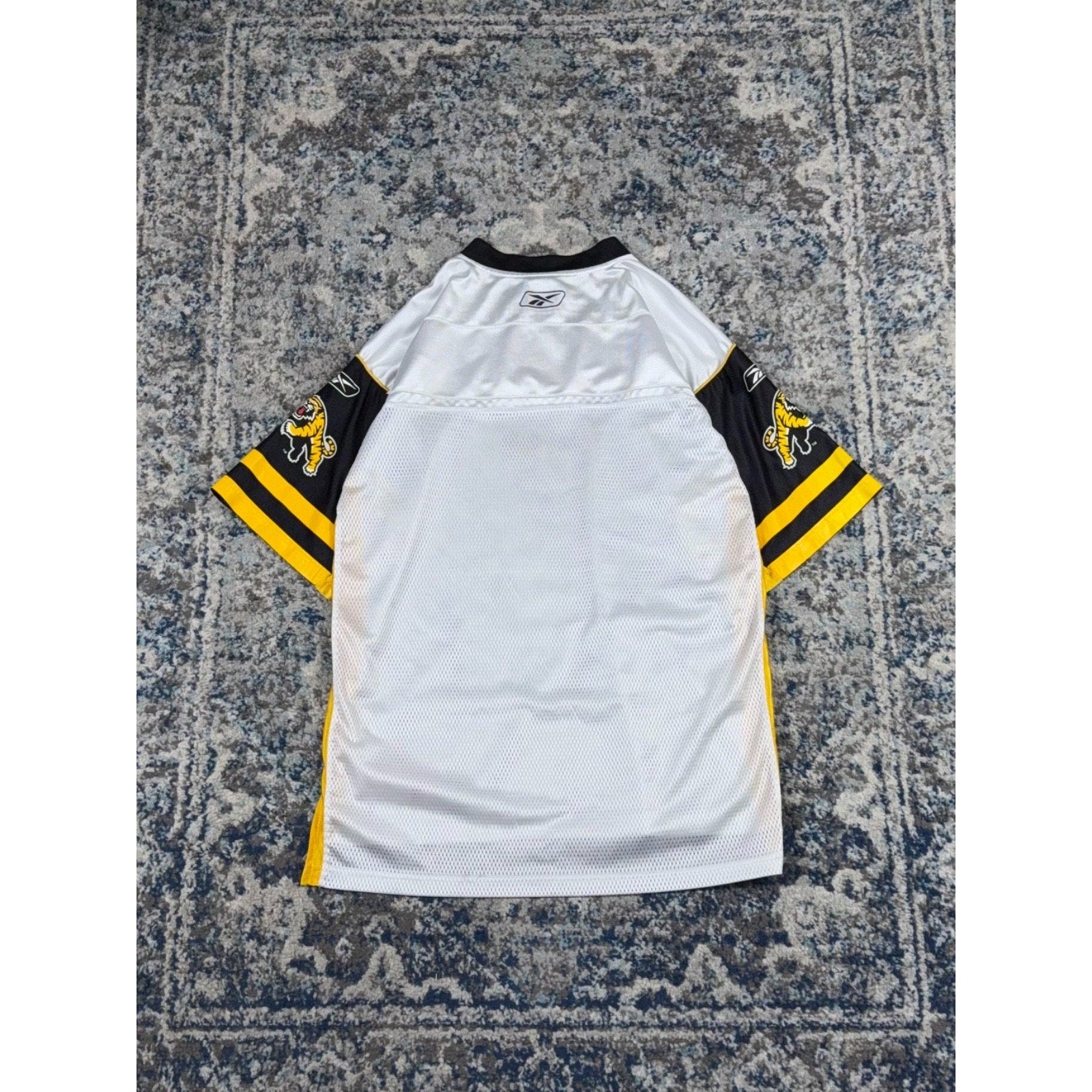 Vintage Hamilton Tiger Cats CFL Reebok Football Jersey Size Medium