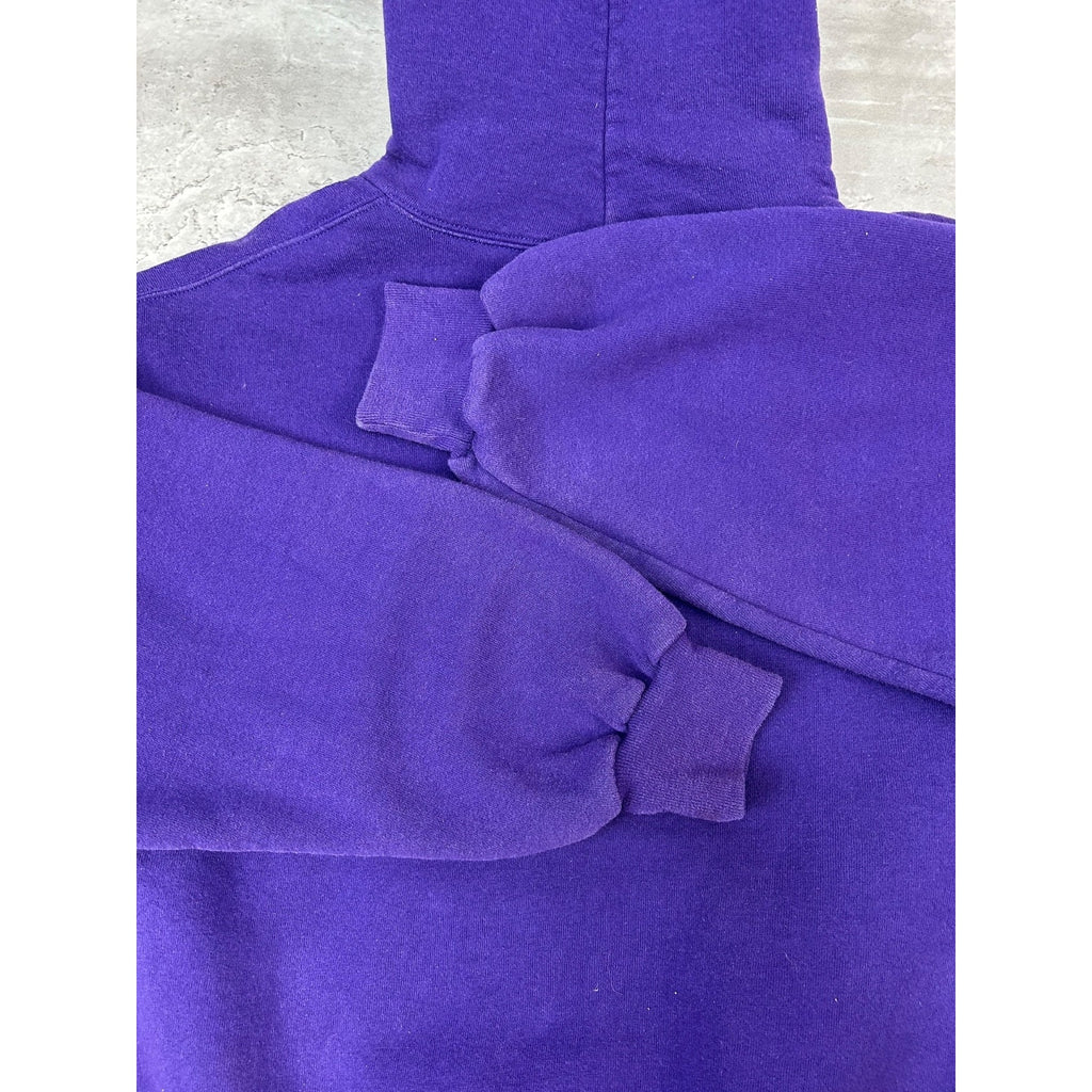 Vintage Furman University Collegiate Spellout Hooded Sweatshirt Size Medium