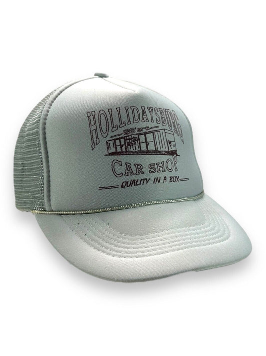 Vintage Hollidaysburg Car Shop Graphic RopeTrucker Snapback Hat OSFA