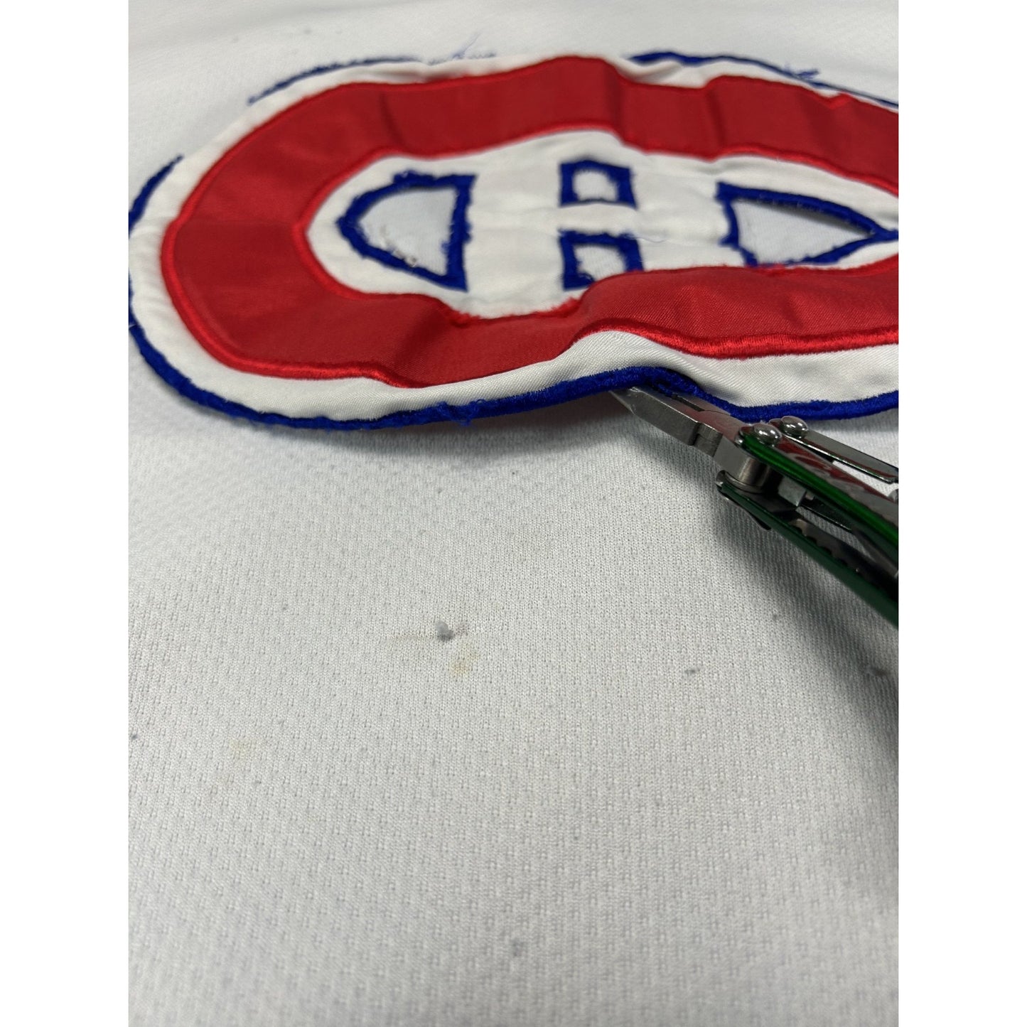 Vintage 90s Saka Koivu #11 Montreal Canadiens NHL Starter Hockey Jersey Size XL