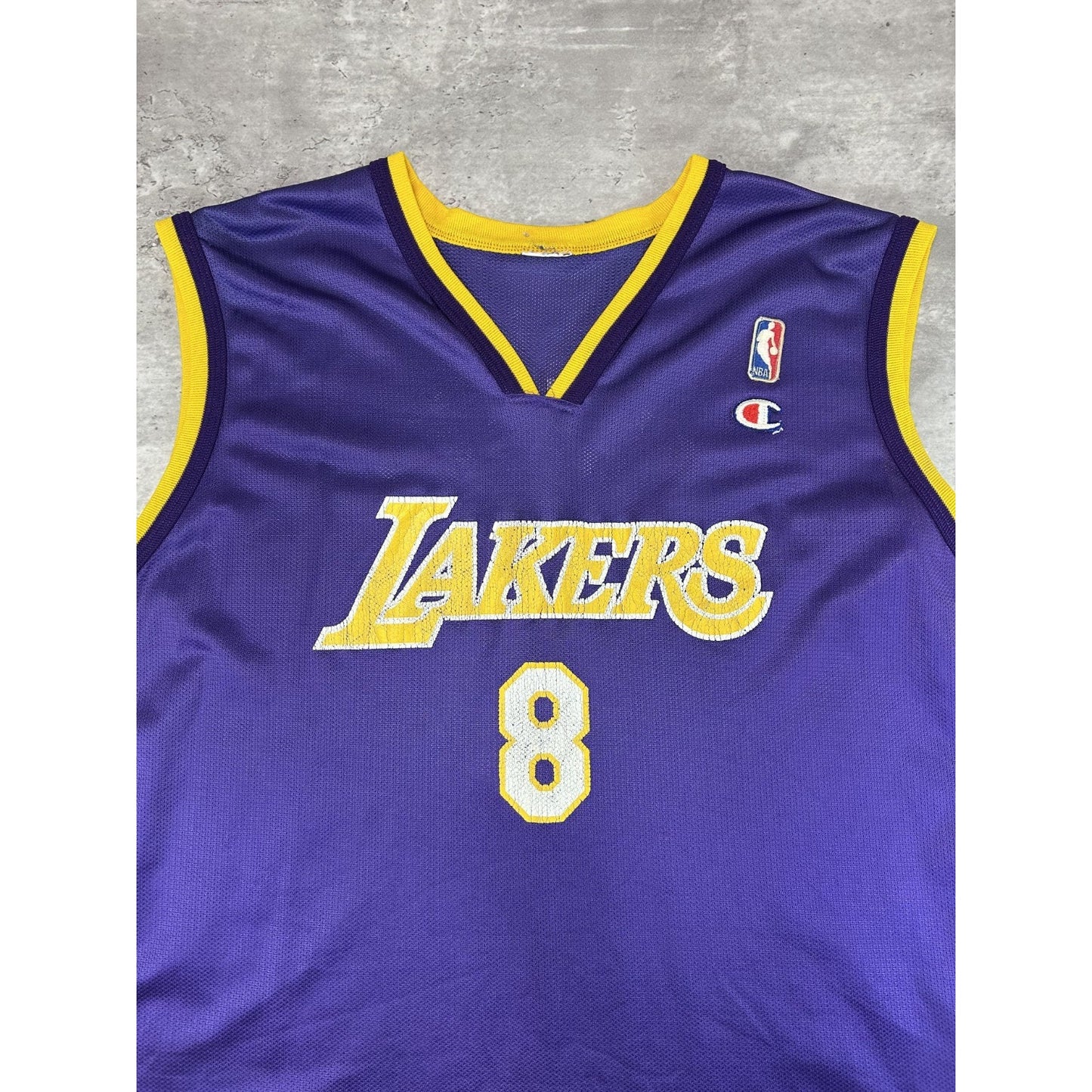 Vintage Kobe Bryant #8 Los Angeles Lakers NBA Champion Jersey Size XL