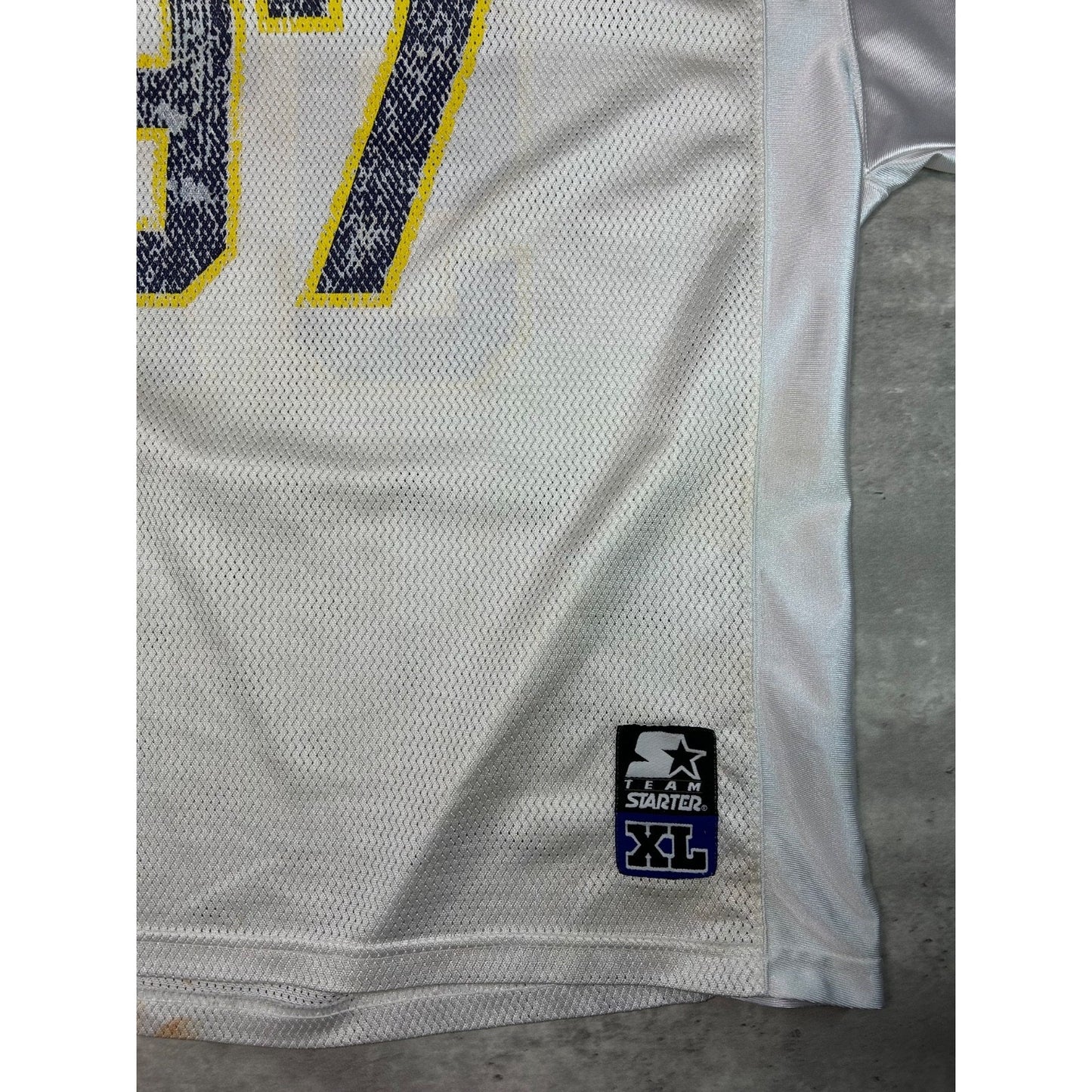 Vintage Michigan Wolverines #97 NCAA Collegiate Starter Jersey Size XL