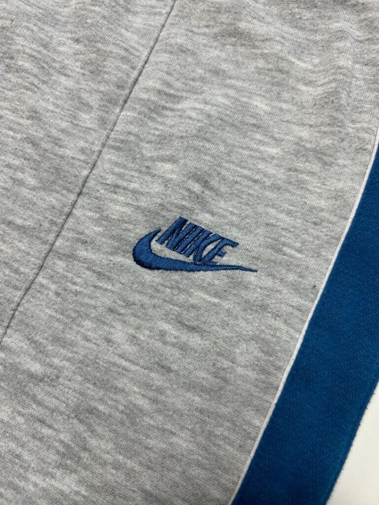 Vintage 80s Nike Embroidered Logo Pleated Sweat Pants Size XL