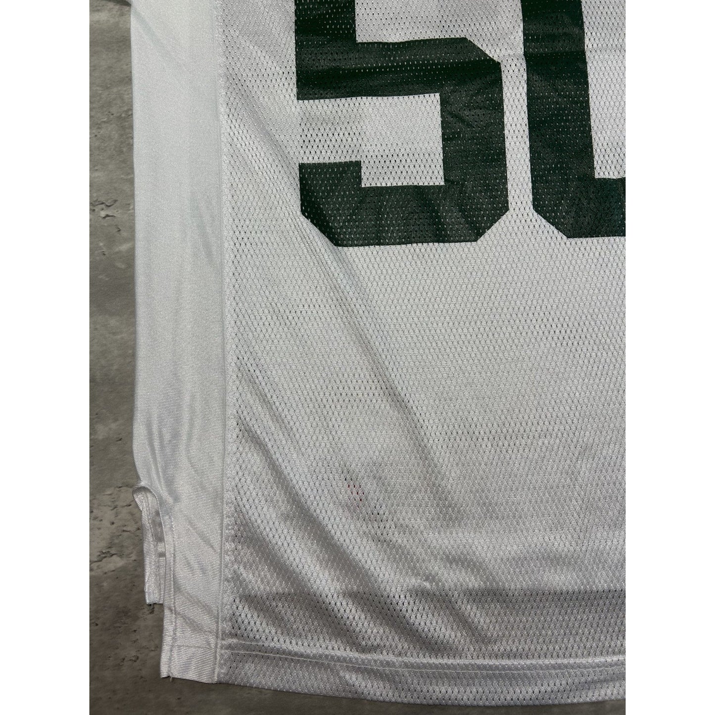 Vintage A.J. Hawk #50 Green Bay Packers NFL Reebok Football Jersey Size Medium