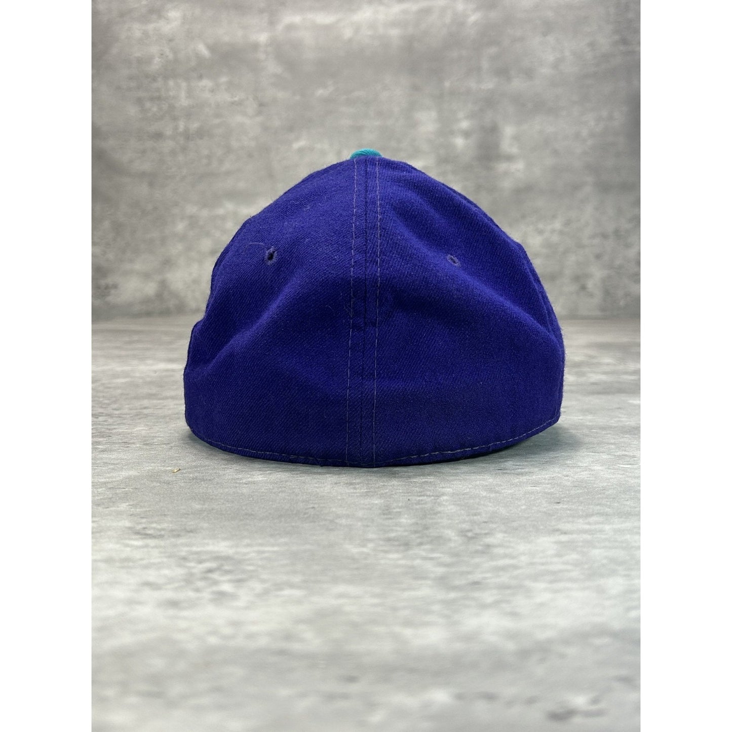 Vintage 90s Charlotte Hornets NBA Sports Specialties Script Fitted Hat 6 3/4