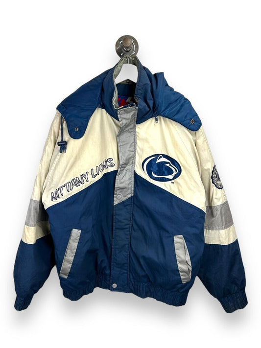 Vintage 90s Penn State NCAA Embroidered Insulated Full Zip Jacket Size Small