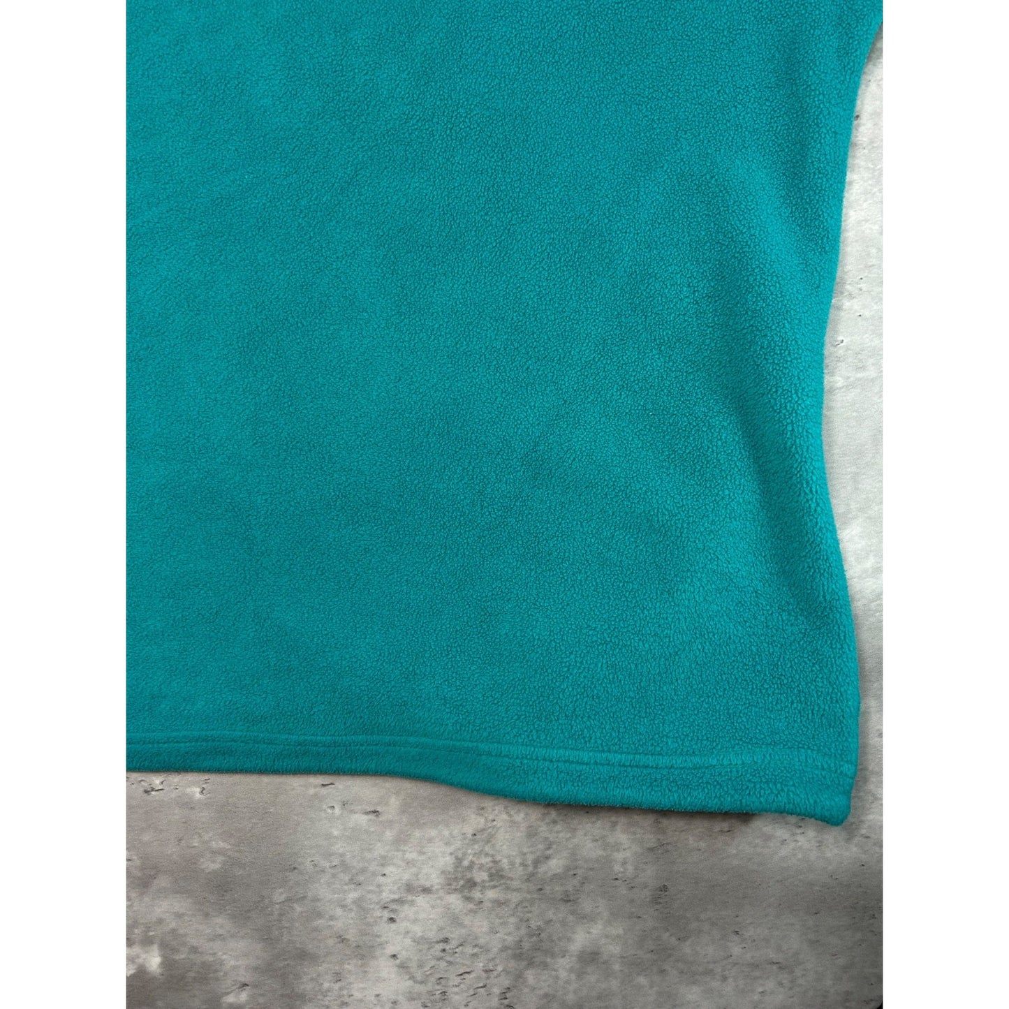 Vintage 90s Miami Dolphins NFL Embroidered 1/4 Zip Fleece Sweatshirt Size 2XL