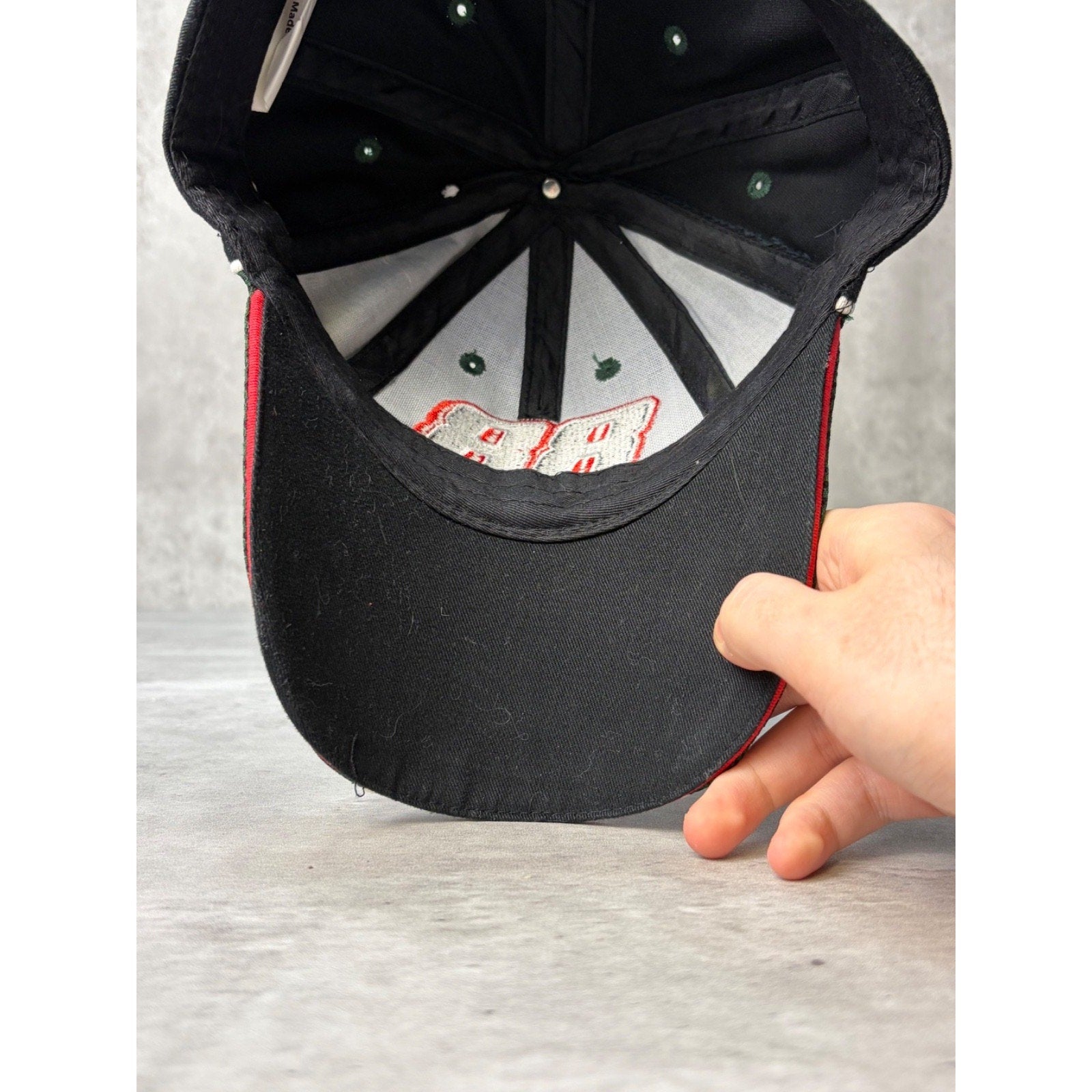 Vintage Dale Earnhardt #88 NASCAR Amp Energy Embroidered Strapback Hat OSFA
