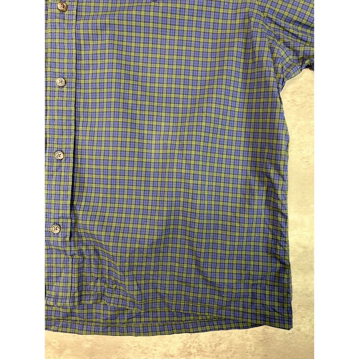 Vintage Polo Ralph Lauren Embroidered Pony Reworked Cropped Button Up Shirt XL