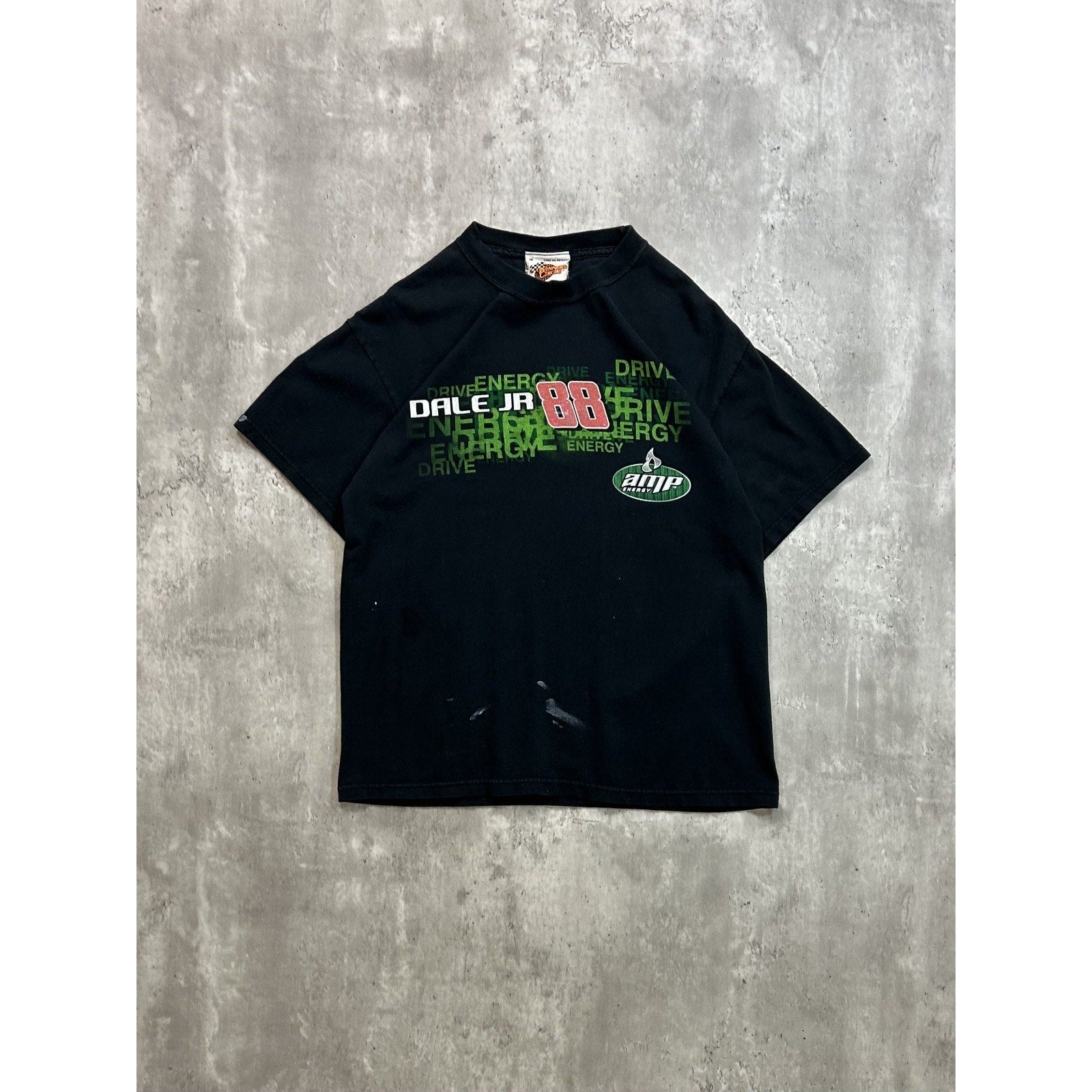 Vintage Dale Earnhardt Jr #88 Amp Racing Nascar Racing T-Shirt Size Medium