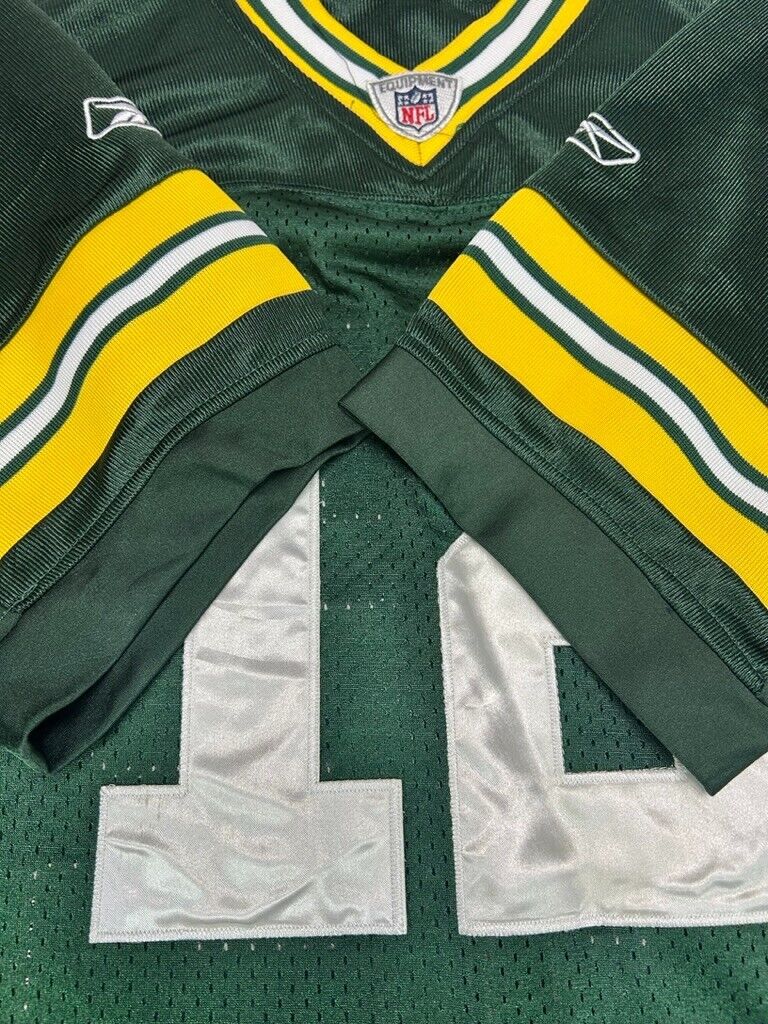 Vintage Aaron Rodgers #12 Green Bay Packers NFL Reebok Jersey Size 54 3XL