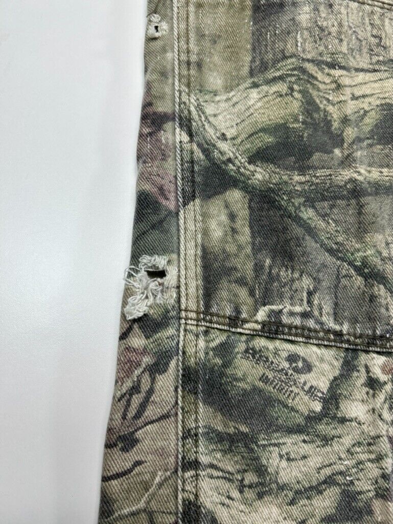 Vintage Mossy Oak Breakup Infinity Tree Camo Double Knee Hunting Pants Size 36