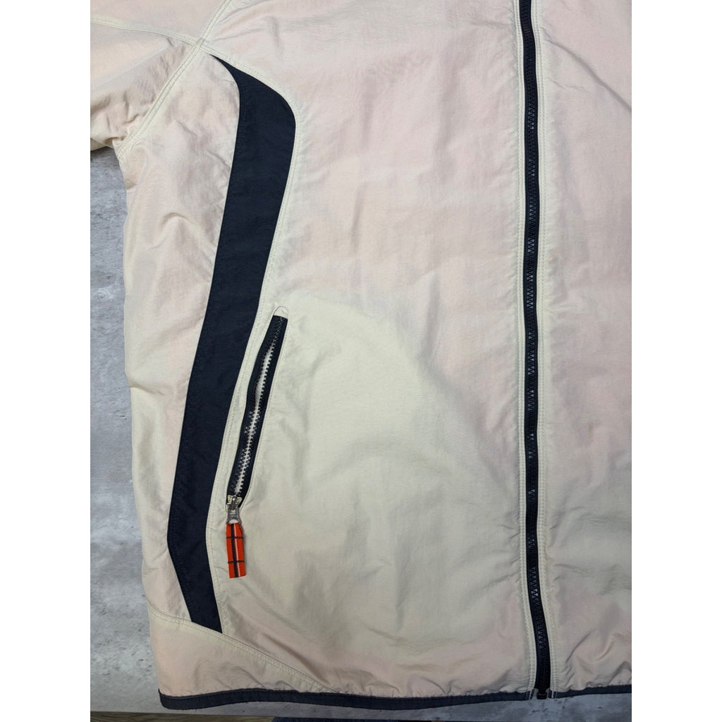 Vintage 2000s Nike Embroidered Swoosh Hooded Reversible Jacket Size 2XL