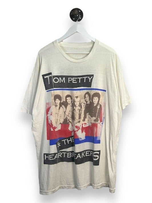 Vintage 90s Tom Petty & The Heartbreakers Quit Jammin' Me Band T-Shirt Size XL