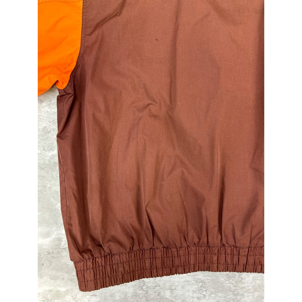 Vintage 90s Cleveland Browns NFL Embroidered Football Bomber Jacket Size 2XL