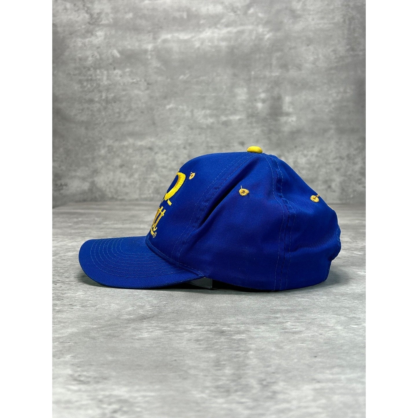 Vintage 90s Pitt Panthers NCAA Embroidered Spellout Snapback Hat OSFA