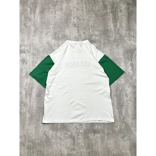 Vintage 1994 Boston Celtics NBA Embroidered Spellout Graphic T-Shirt Size XL