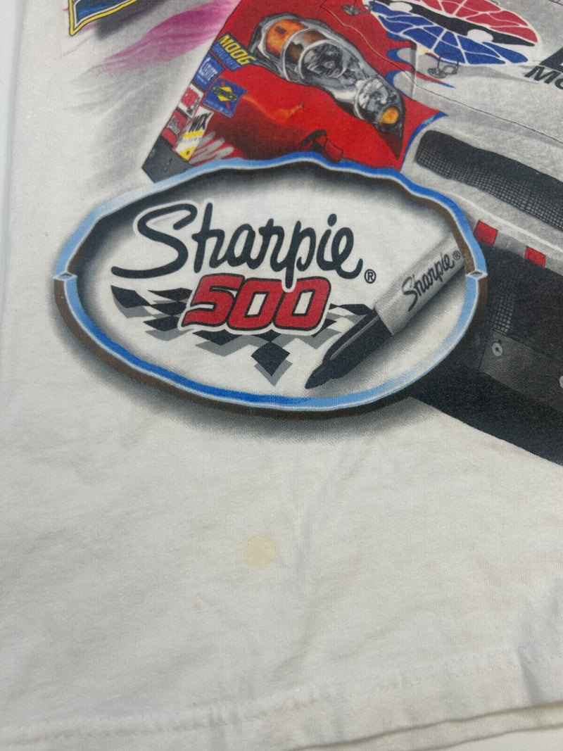 Sharpie 500 Bristol Motor Speedway Nascar All Over Print T-Shirt Size Medium