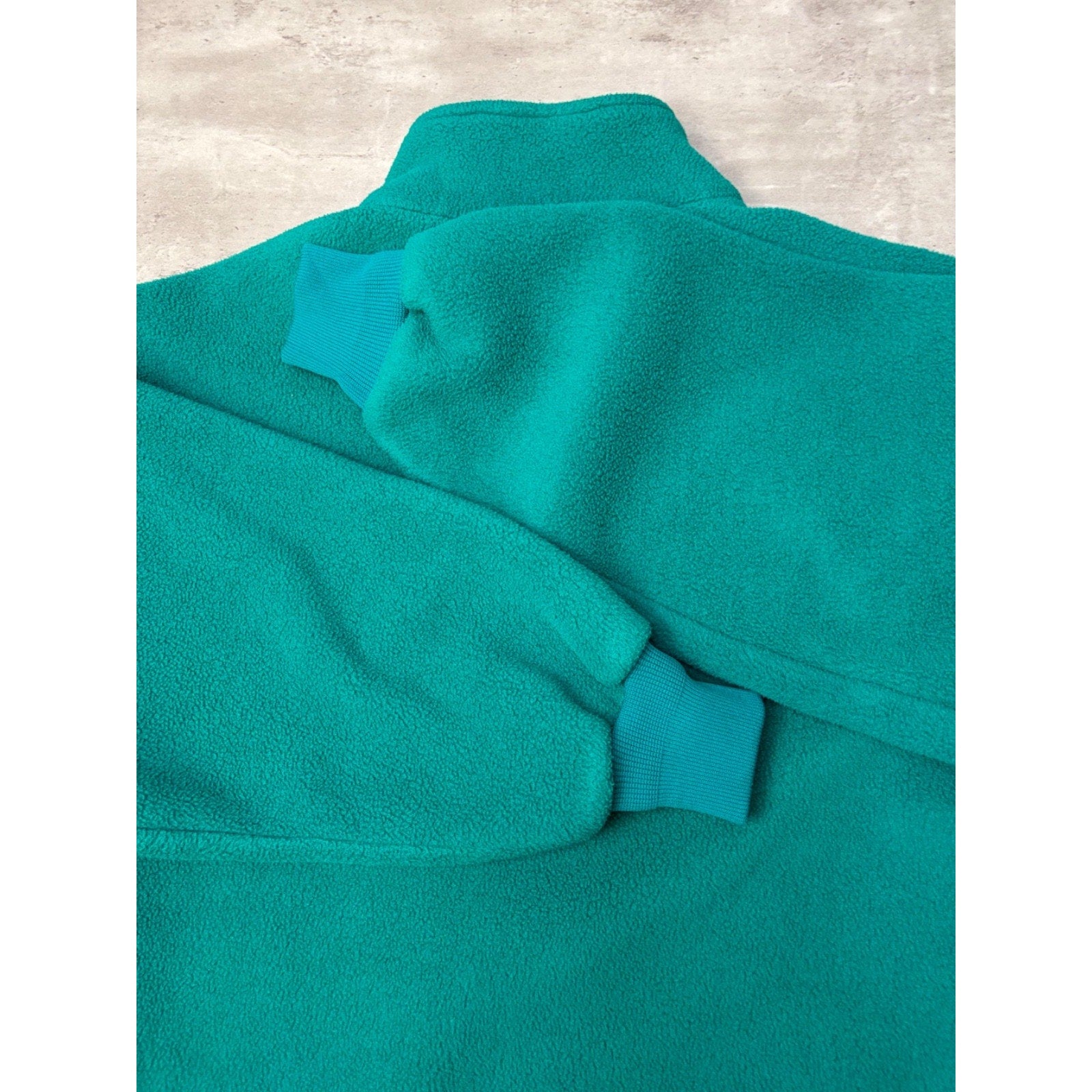 Vintage Eddie Bauer 1/4 Zip Fleece Pullover Sweatshirt Size Large