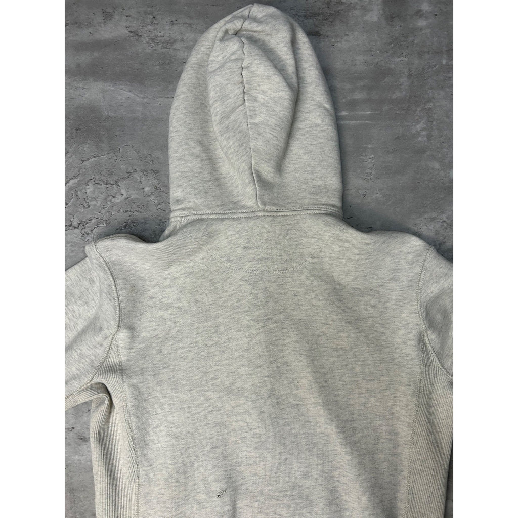 Vintage 2000s Nike Embroidered Logo 1/2 Zip Hooded Sweatshirt Size Medium YOUTH