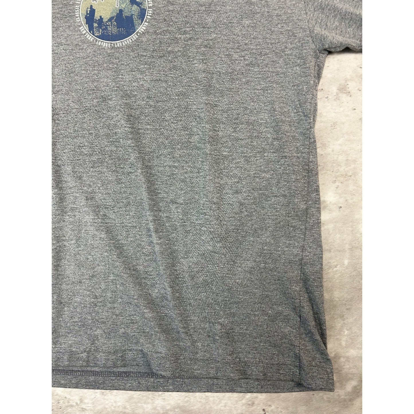 Vintage 90s Stussy International Circle Spellout Graphic T-Shirt Size Medium