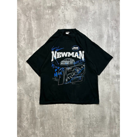 Vintage Ryan Newman #12 Alltel Racing Nascar Graphic T-Shirt Size XL
