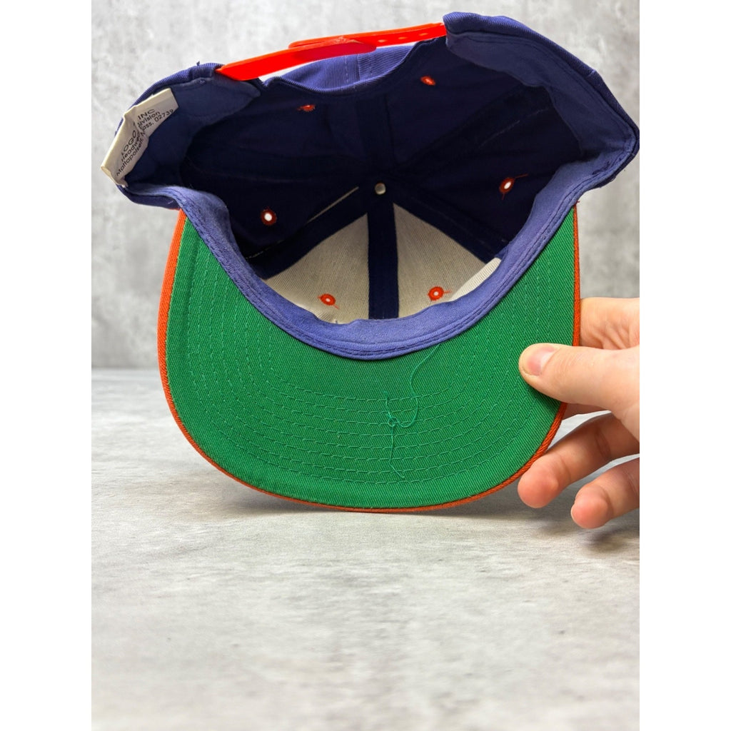 Vintage 90s Phoenix Suns NBA Embroidered Logo Basketball Snapback Hat OSFA