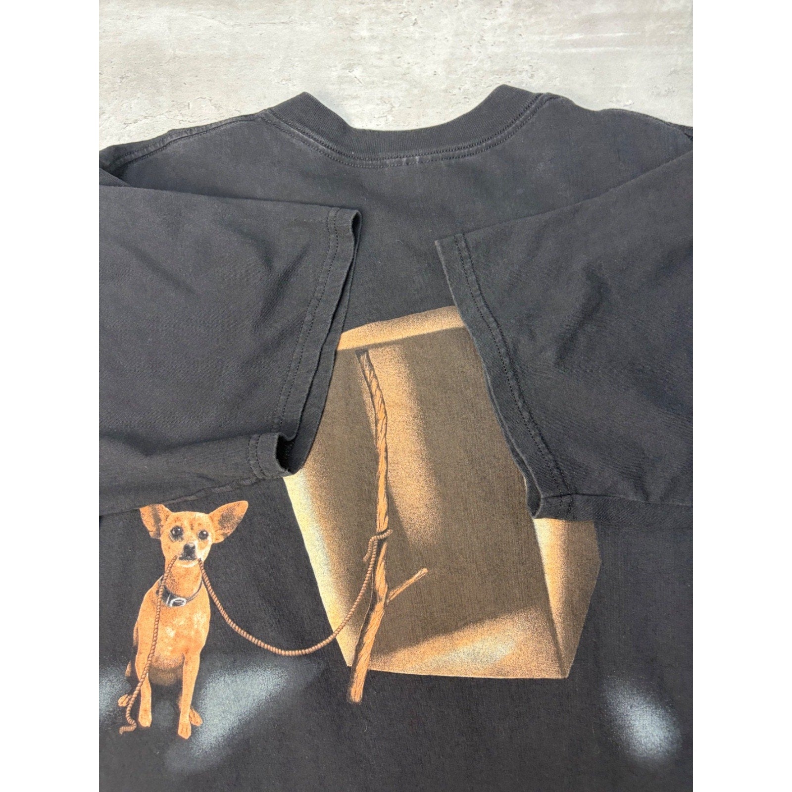 Vintage 1998 Taco Bells Here Lizard Lizard Comedy Graphic T-Shirt Size XL