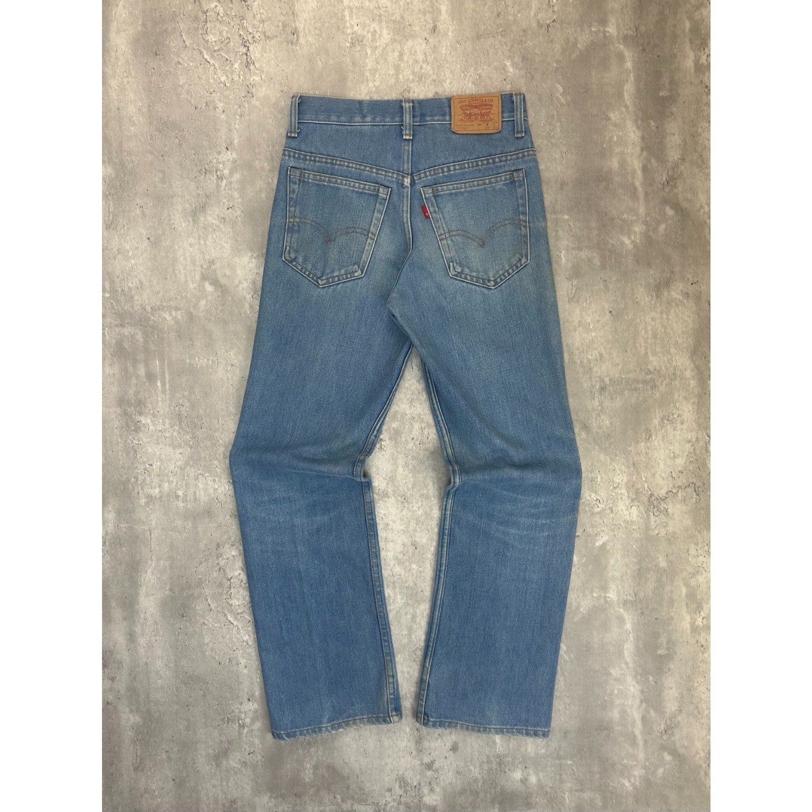 Vintage Vintage 90s Levis Red Tab Straight Fit Light Wash Denim Pants Size 27