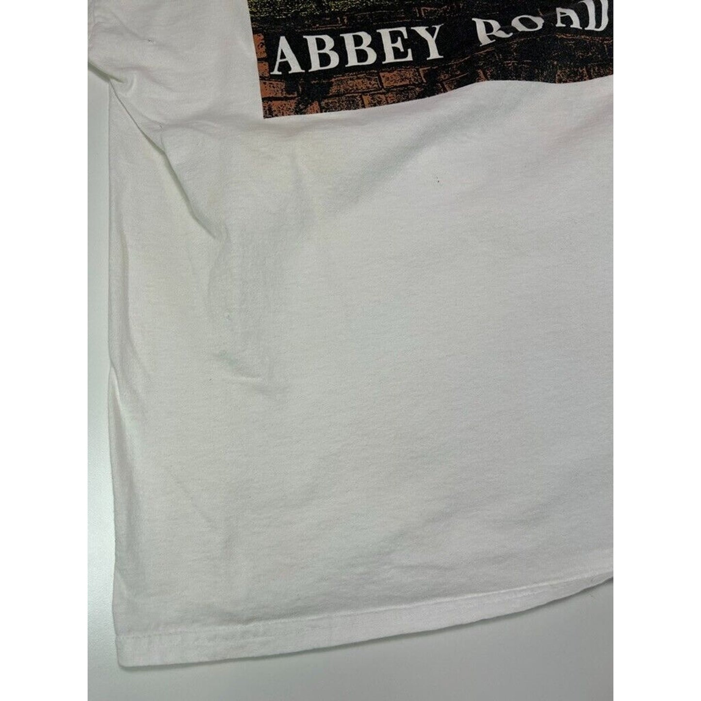 Vintage 1990 The Beatles Abbey Road Rock Album Promo T-Shirt Size XL