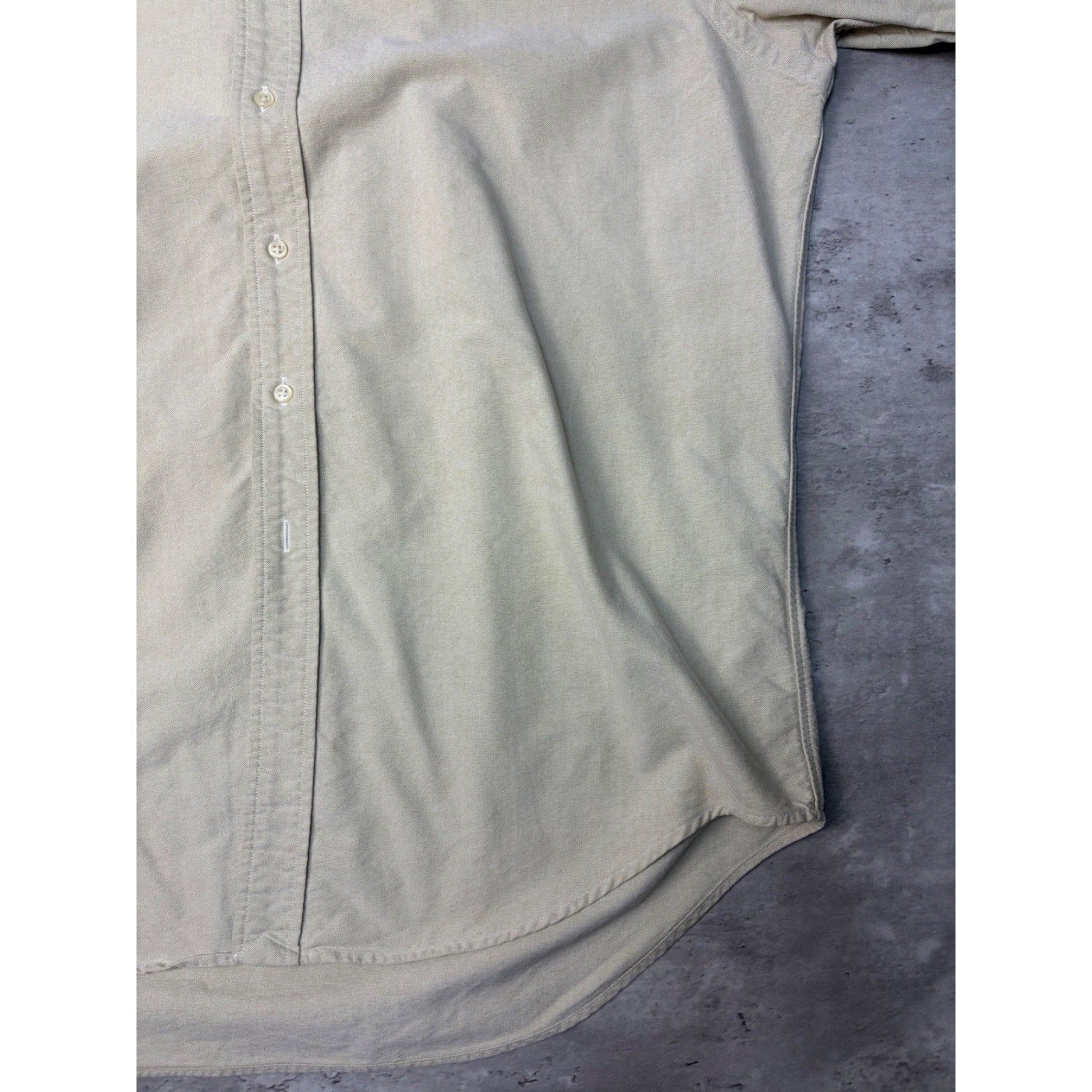 Vintage Polo Ralph Lauren Embroidered Pony Long Sleeve Button Up Shirt Size 2XL
