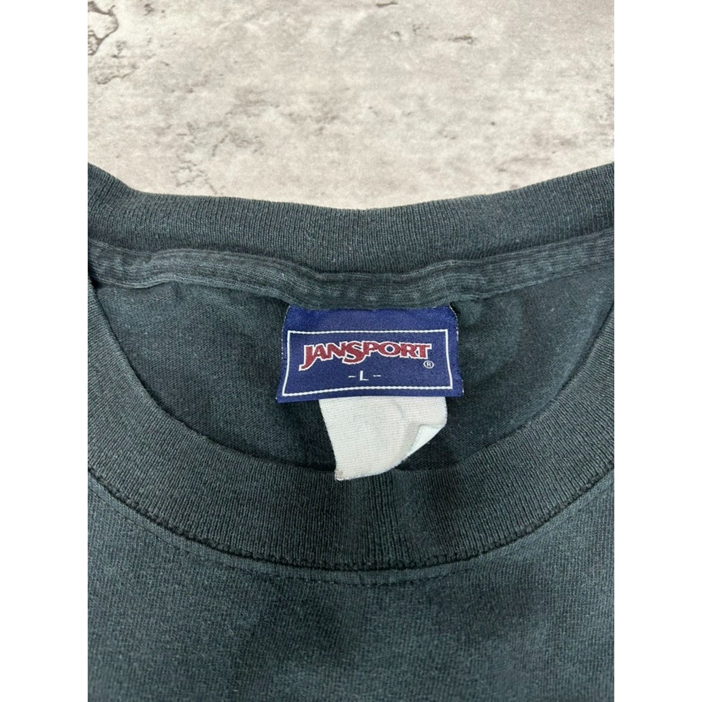 Vintage Rutgers University NCAA Spellout Graphic Collegiate T-Shirt Size Large