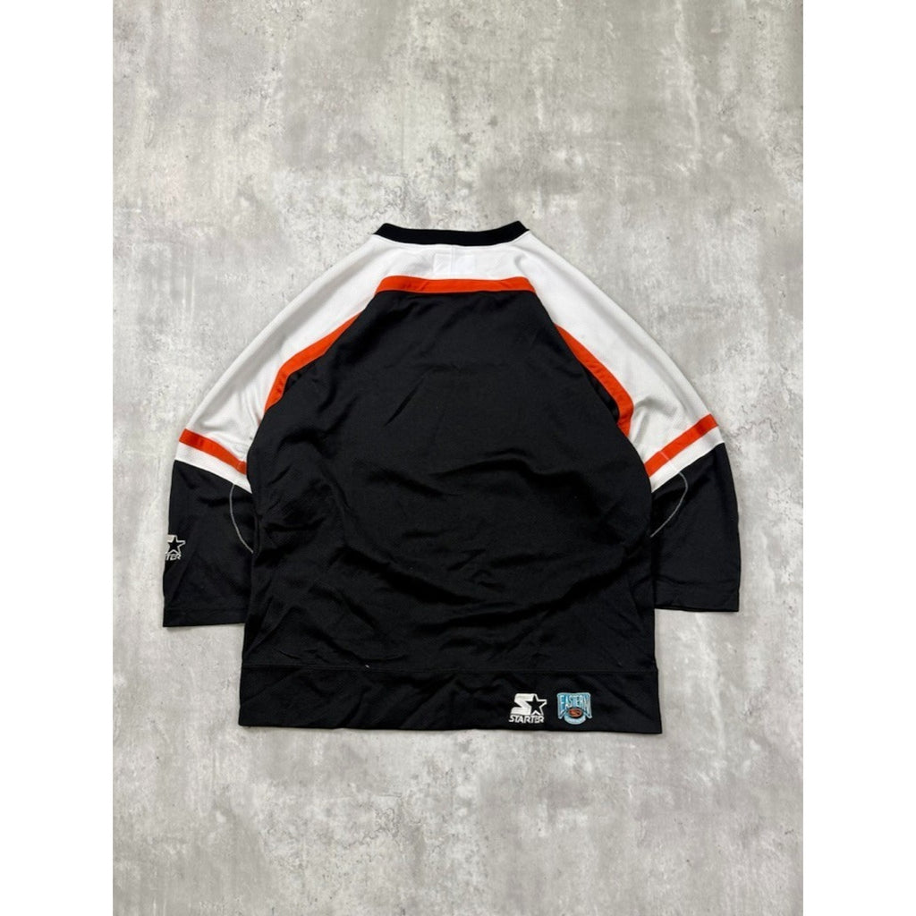Vintage Philadelphia Flyers NHL Stitched Starter Hockey Jersey Size L/XL YOUTH