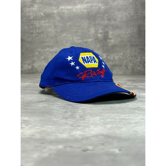 Vintage Napa Racing Embroidered Logo Spellout Nascar Strapback Hat OSFA