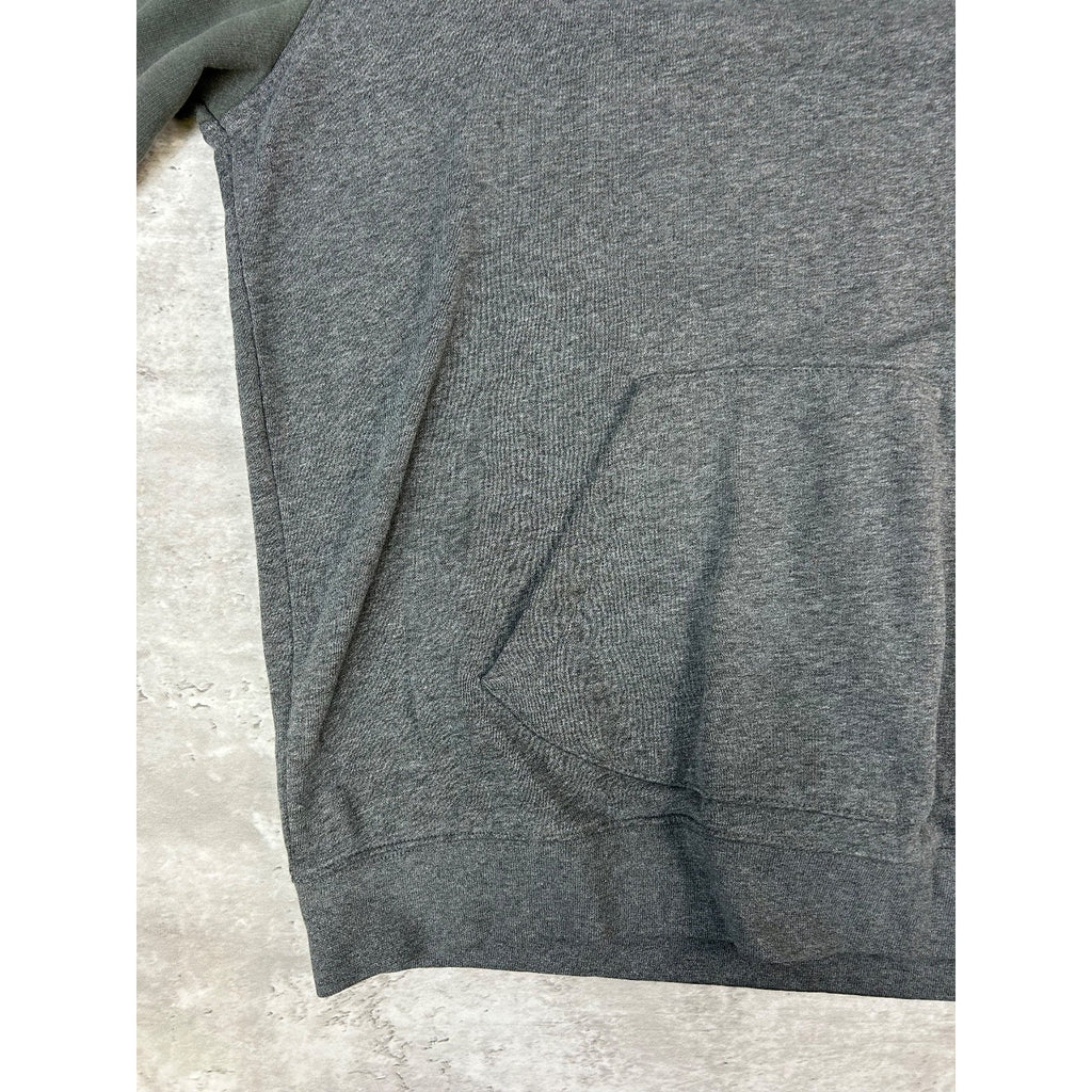 Vintage 2000s Nike Embroidered Swoosh Spellout Hooded Sweatshirt Size 2XL