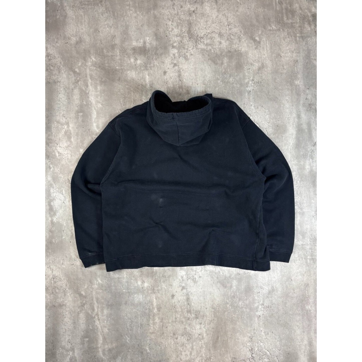 Vintage Ottawa Senators NHL Embroidered Logo Hooded Sweatshirt Size Large Black