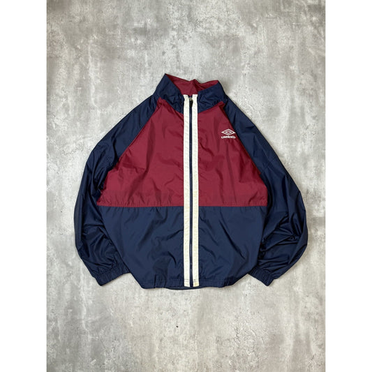 Vintage 90s Umbro Embroidered Logo Nylon Windbreaker Jacket Size XXL