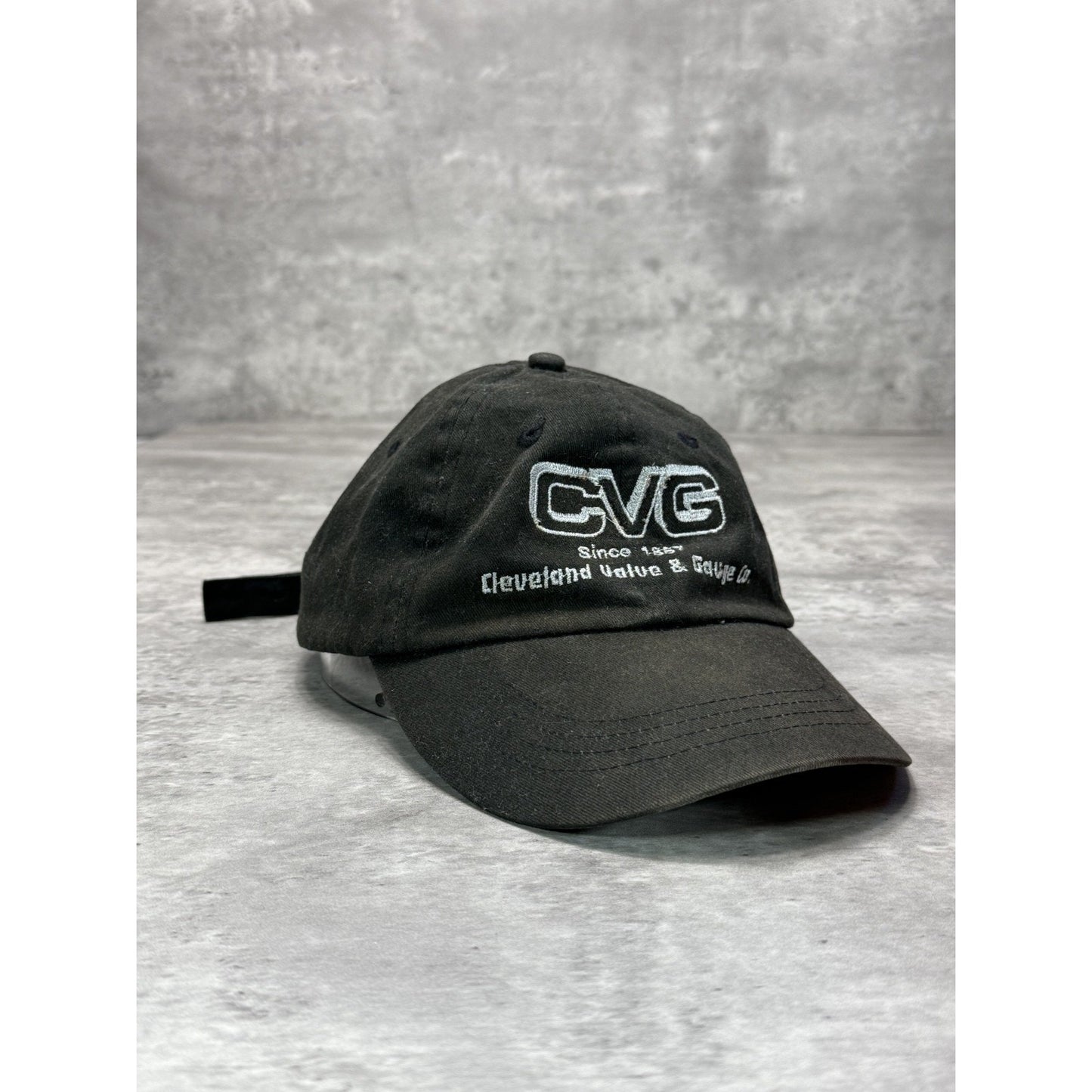 Vintage Cleveland Value & Garage Embroidered Spellout Strapback Hat OSFA