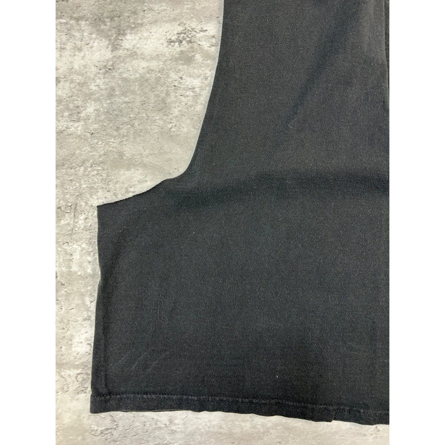 Vintage 90s Bettie Page Devil Girl Graphic Sleeveless Cut Off T-Shirt Sz Medium