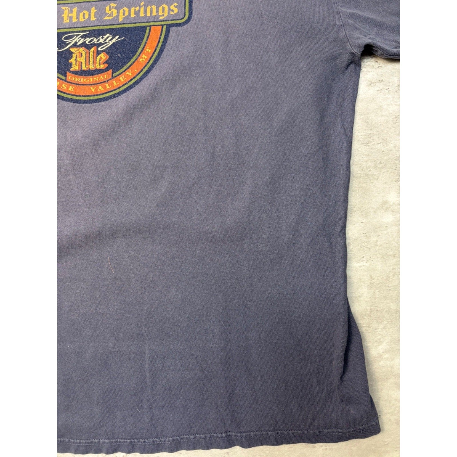 Vintage Chico Hot Springs Destination Graphic Long Sleeve T-Shirt Size XL