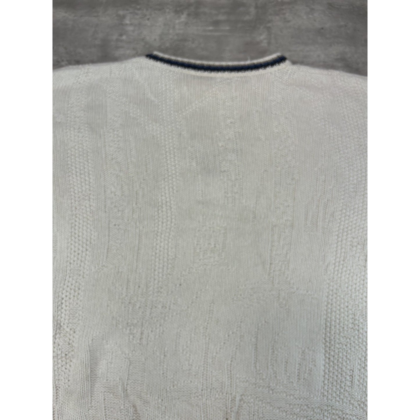 Vintage Deer Graphic Ribber Pullover Knit Sweater Size 2XL