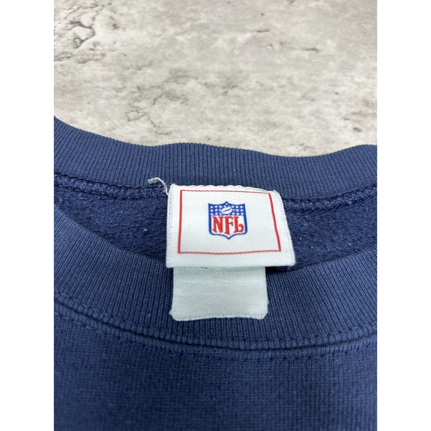 San Diego Chargers NFL Graphic Spellout Football Sweatshirt Size Large