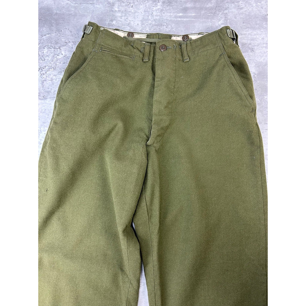 Vintage 1951 US Army M-1951 Field Trouser Pants Size 29