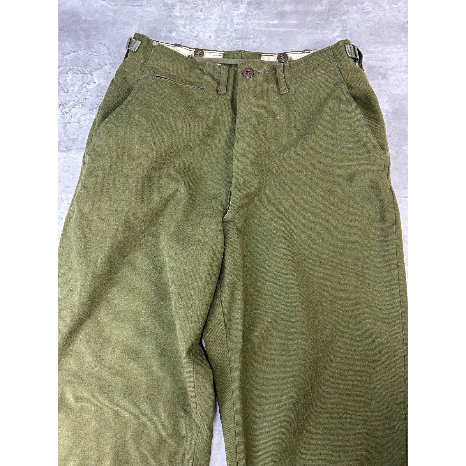 Vintage 1951 US Army M-1951 Field Trouser Pants Size 29
