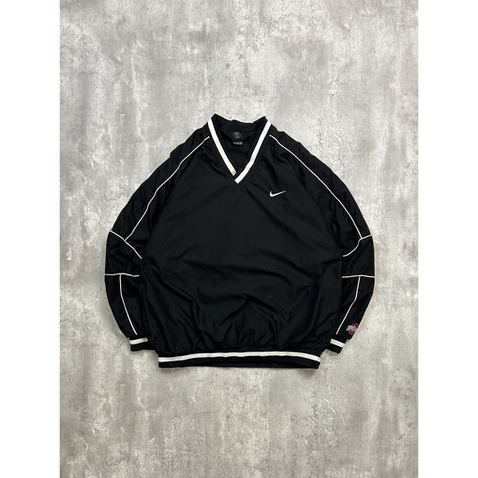 Vintage 2000 Nike Embroidered Swoosh Nylon Windbreaker Jacket Size XL